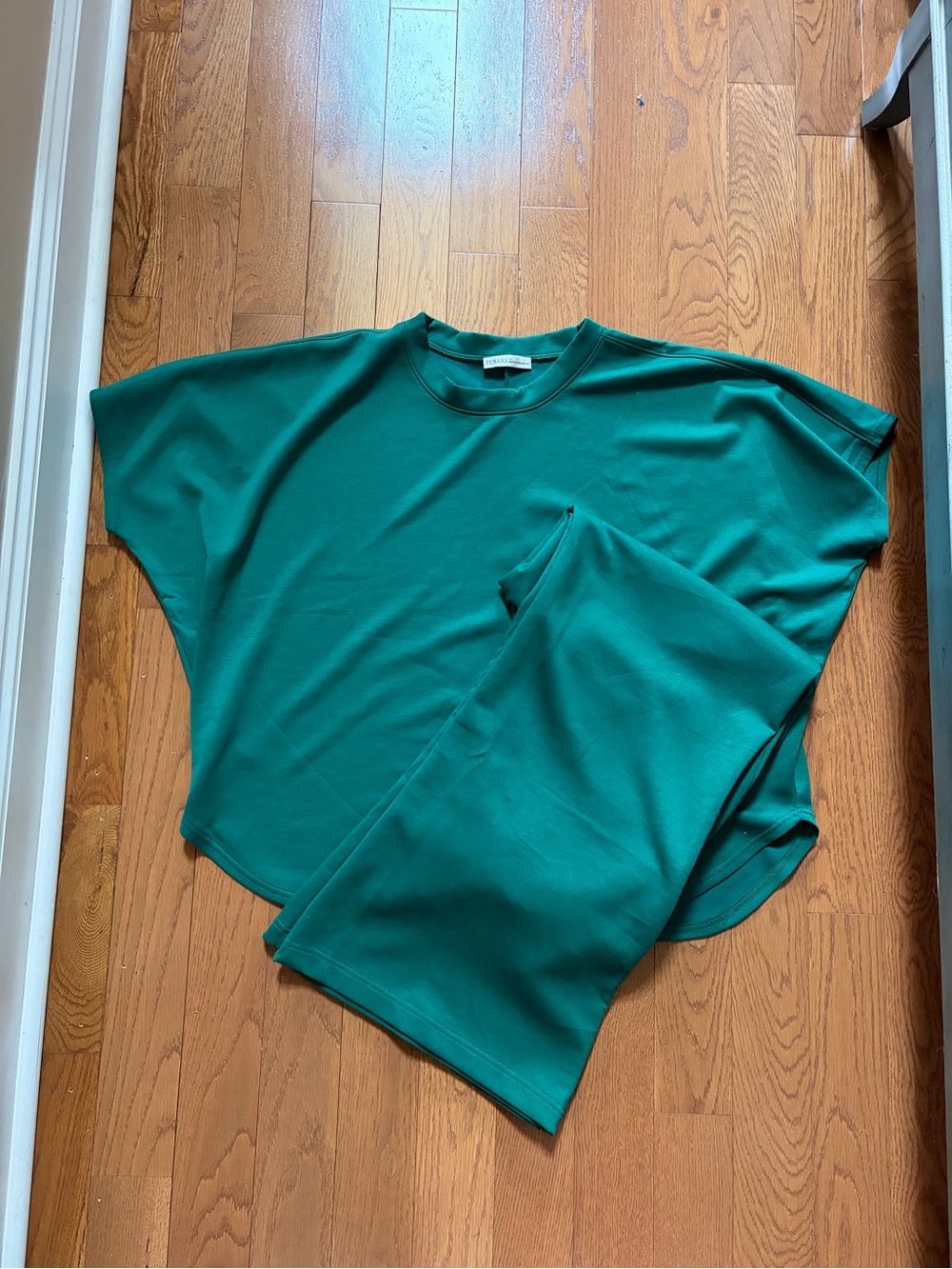 Zenana Outfitters Emerald Green Two Piece Set